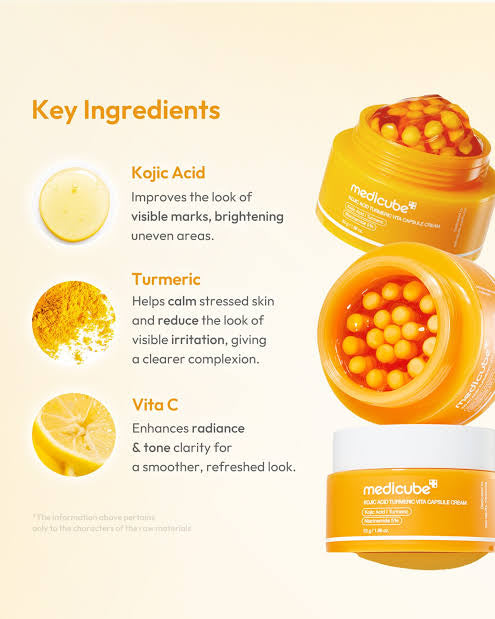 Medicube Kojic Acid Turmeric Vita Capsule Cream 53ml