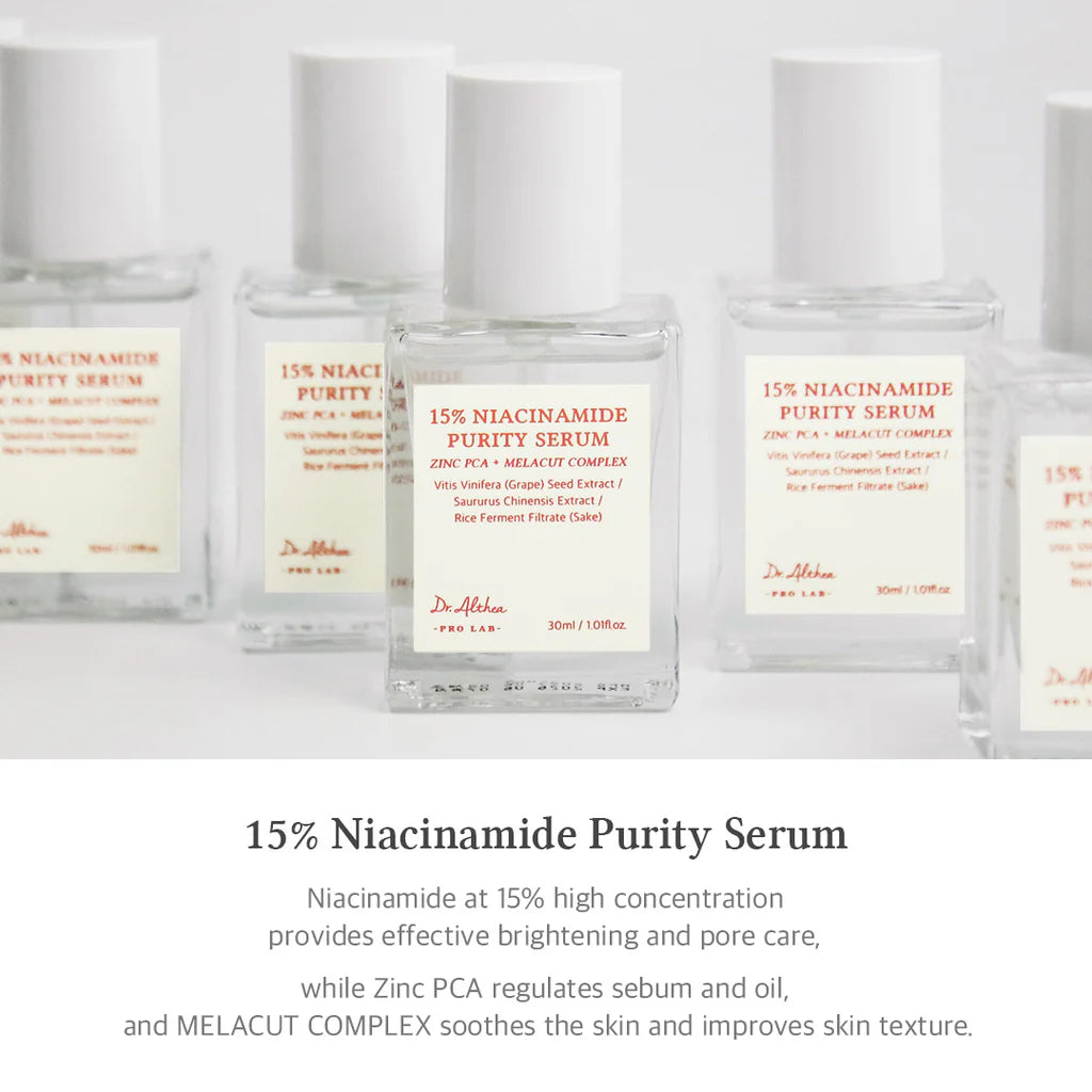 DR. ALTHEA 15% NIACINAMIDE PURITY SERUM 30ml
