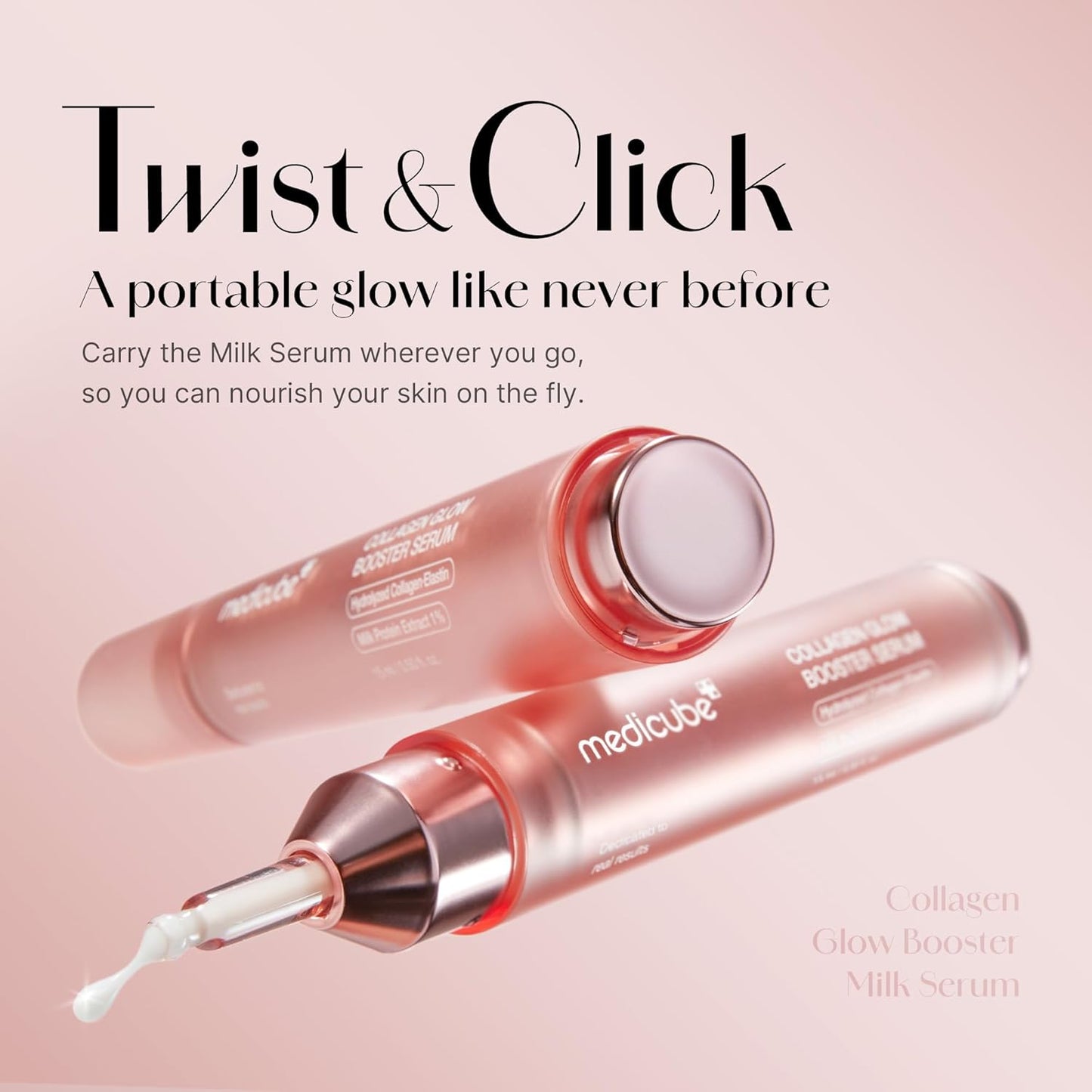 MEDICUBE Collagen Glow Booster Milk Serum - Suero Hidratante