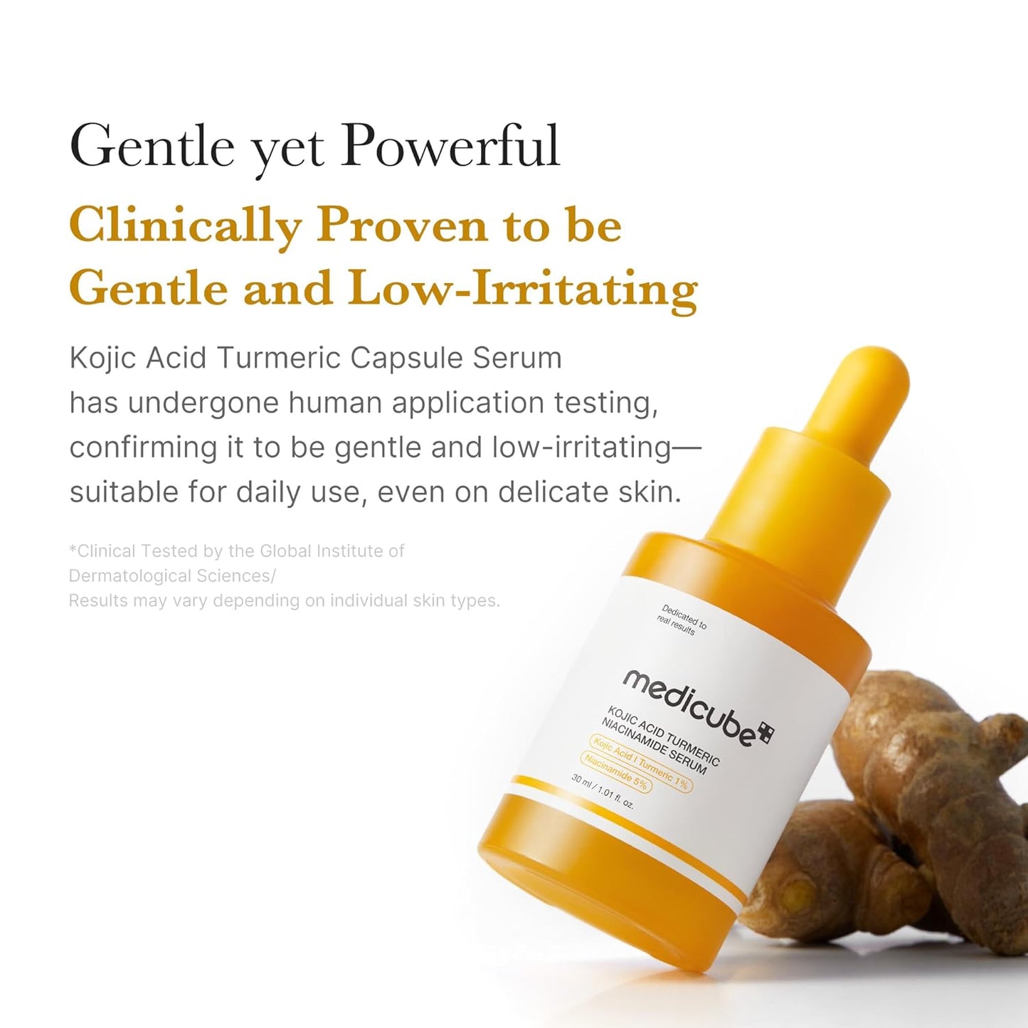 MEDICUBE KOJIC ACID TURMERIC NIACINAMIDE SERUM 30ml