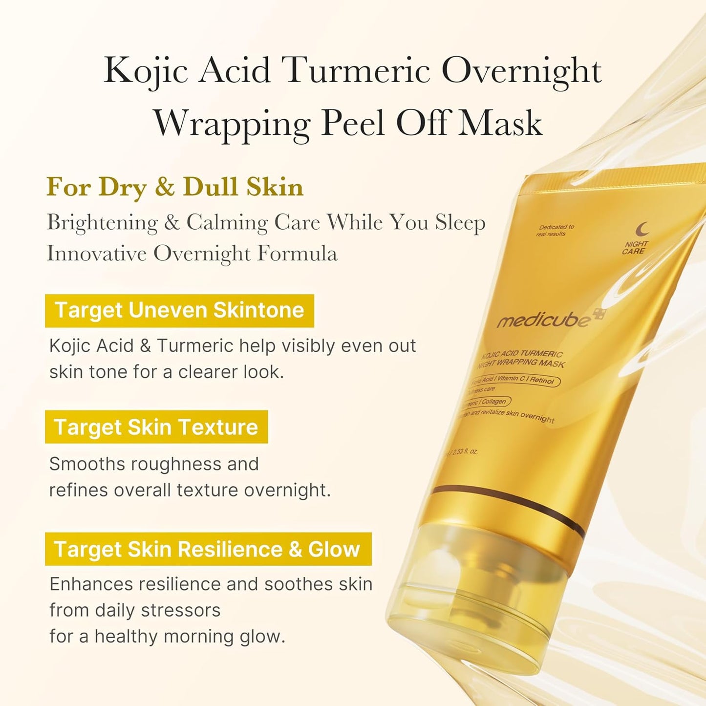 MEDICUBE KOJIC ACID WRAPPING MASK 75ml