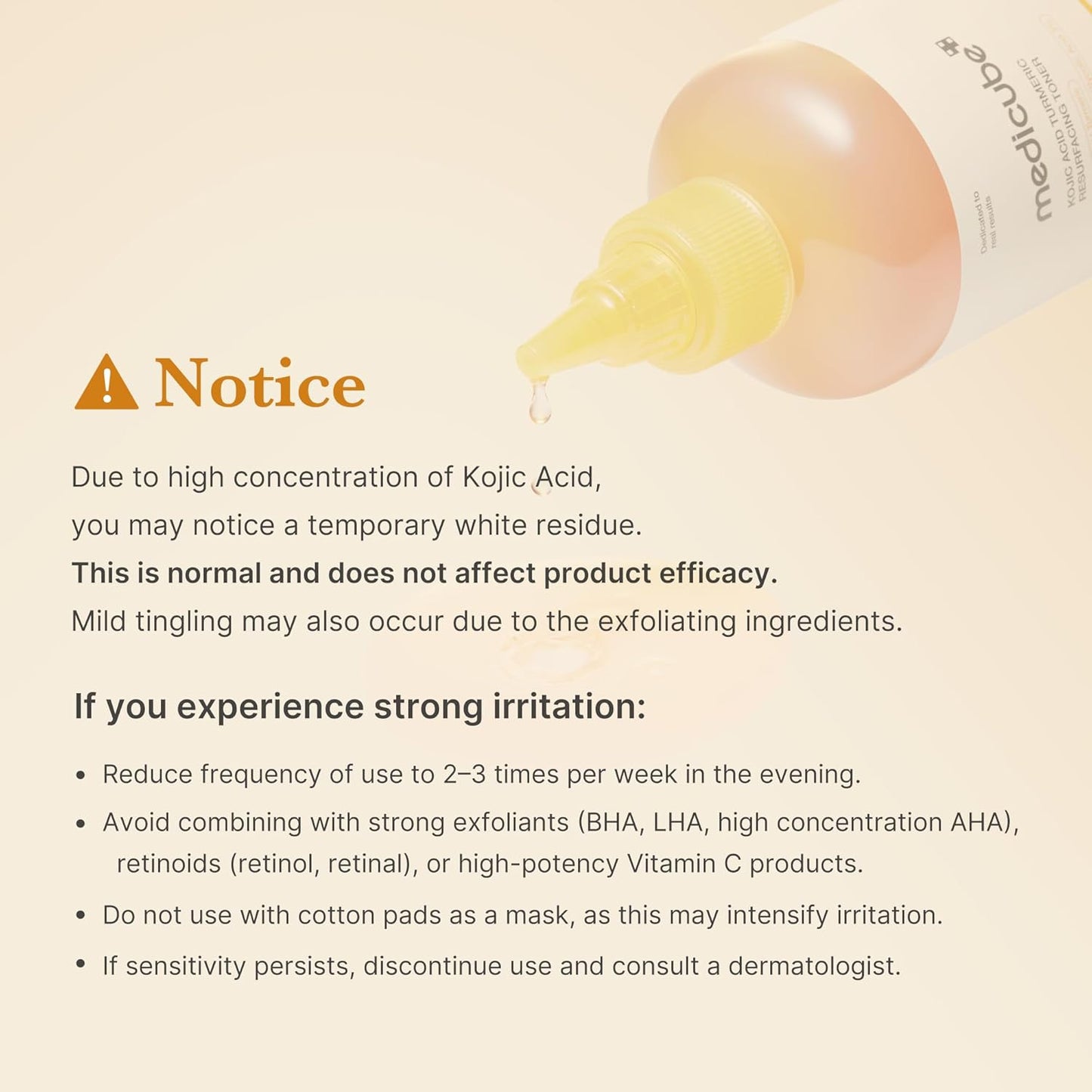 MEDICUBE KOJIC ACID TURMERIC TONER