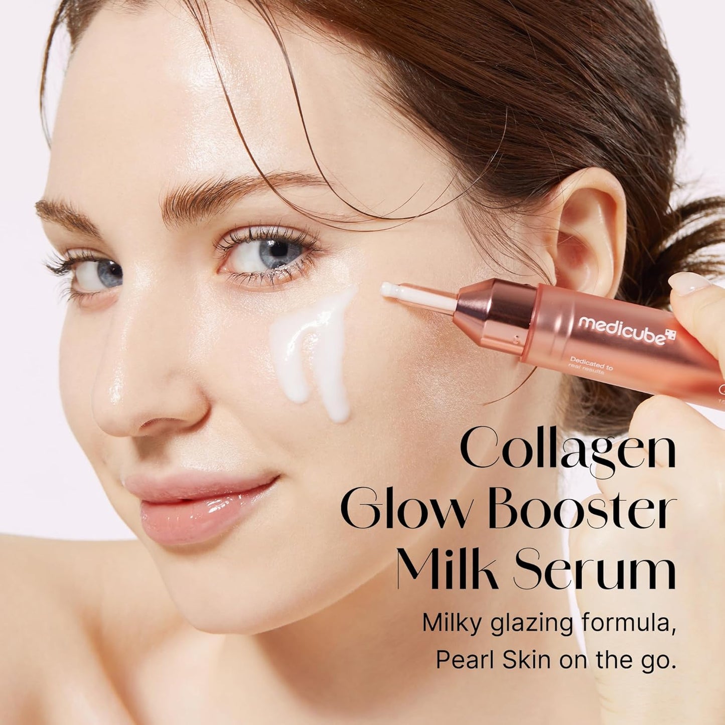 MEDICUBE Collagen Glow Booster Milk Serum - Suero Hidratante