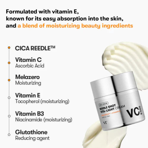 VT Reedle Shot Vita-Light Cream 50ml