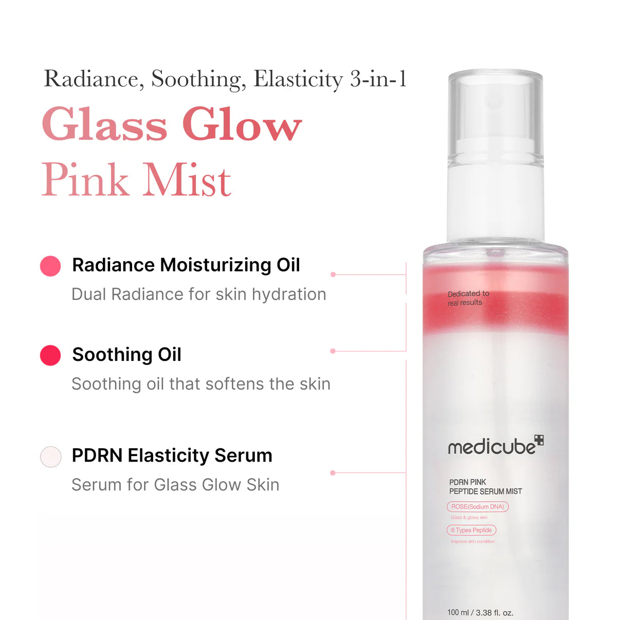 PDRN Pink Peptide Serum Mist 100ml
