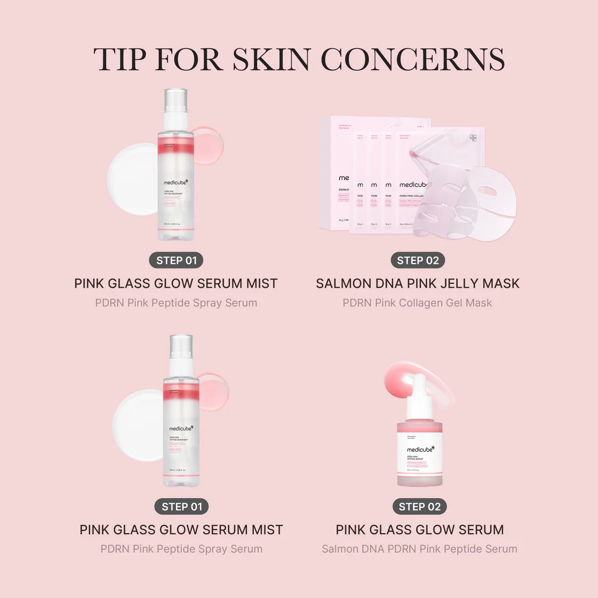PDRN Pink Peptide Serum Mist 100ml