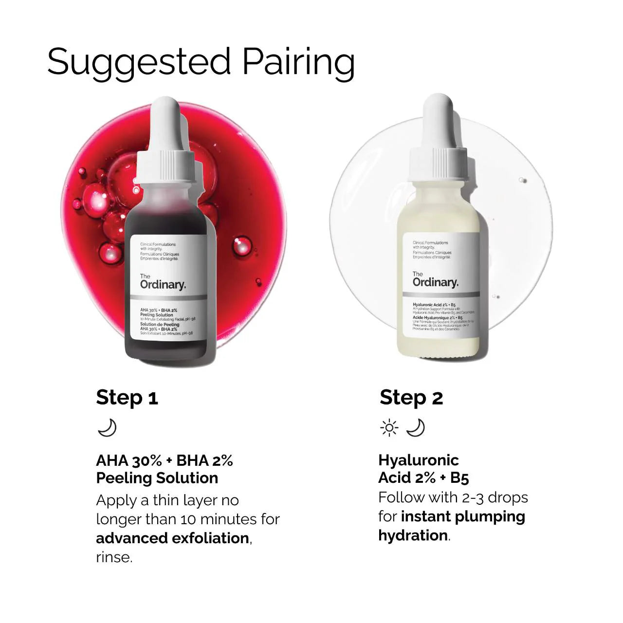 The Ordinary AHA 30% + BHA 2% Peeling Solution 30ml | Sérum exfoliante