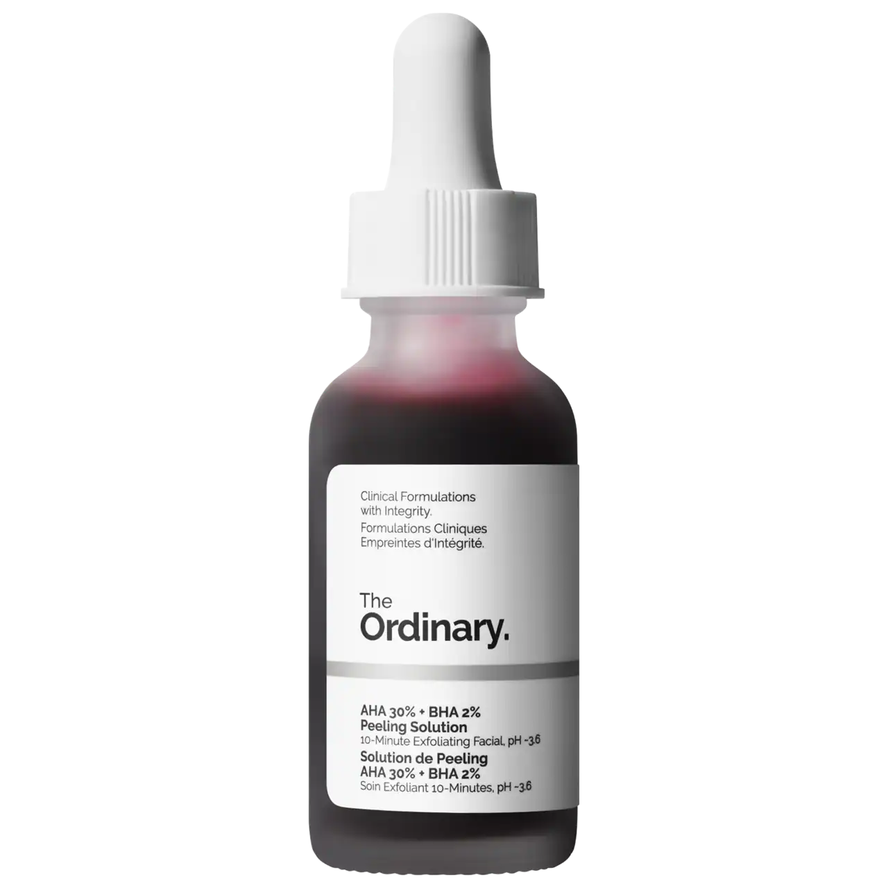 The Ordinary AHA 30% + BHA 2% Peeling Solution 30ml | Sérum exfoliante