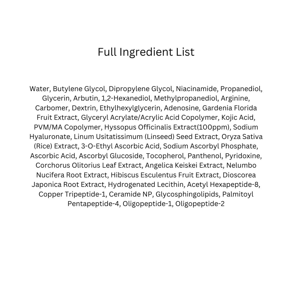 ARENCIA HOLY HYSSOP SERUM 12 + VITAMINS