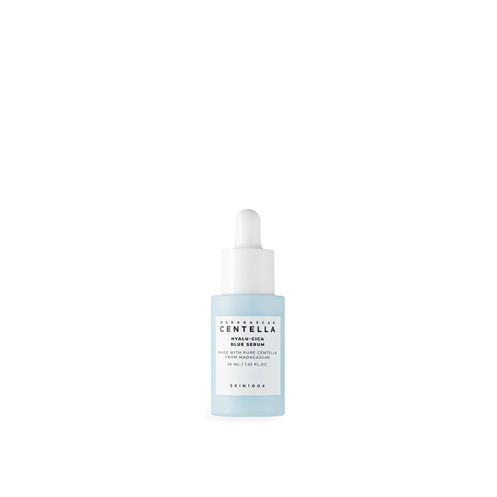 SKIN1004 Madagascar Centella Hyalu-Cica Suero azul 30ml - De piel seca a sensible