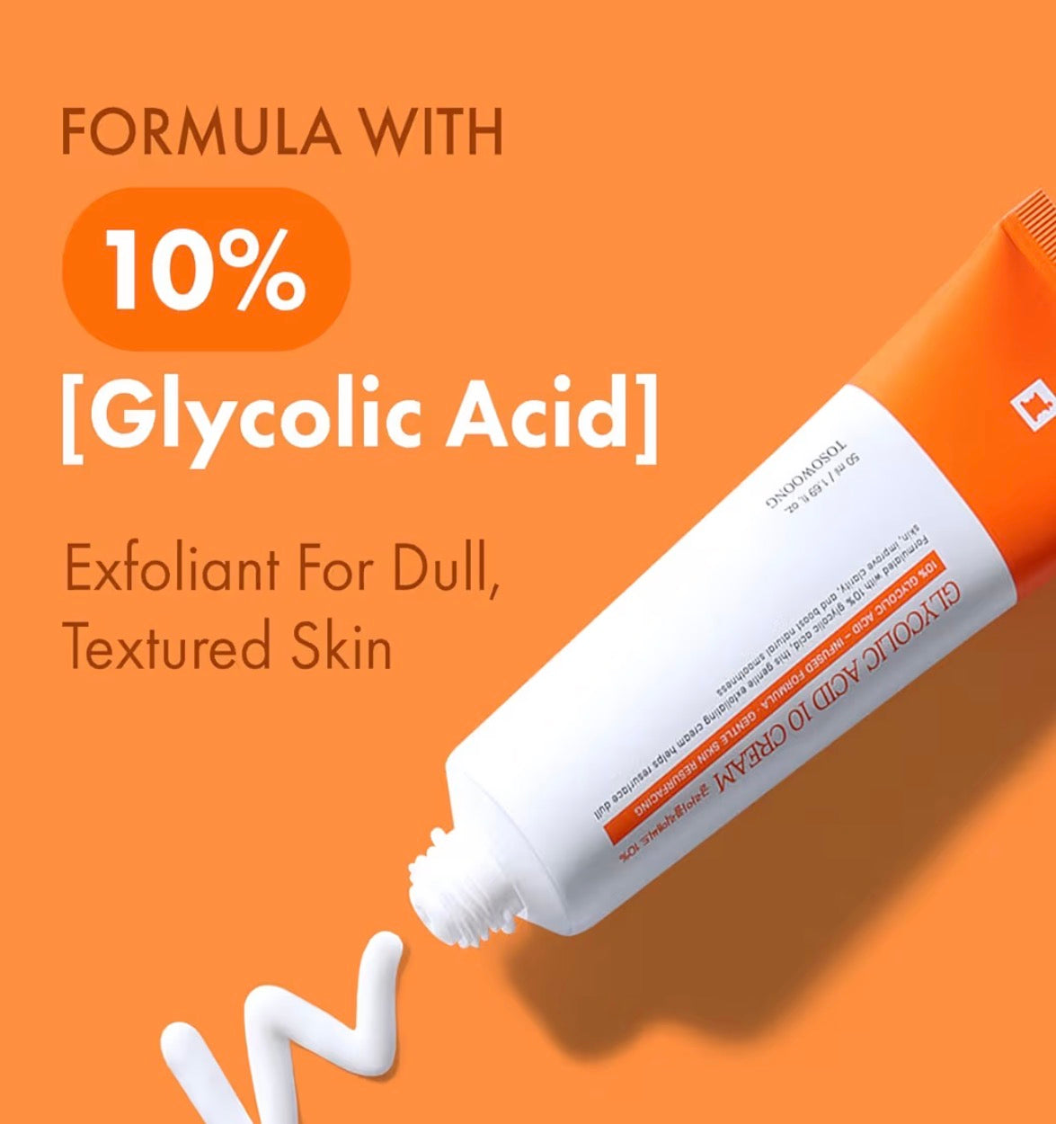 TOSOWOONG Glycolic Acid 10 Cream 50 ml