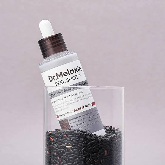 Dr Melaxin Peel Shot Glow Black Rice Ampoule
