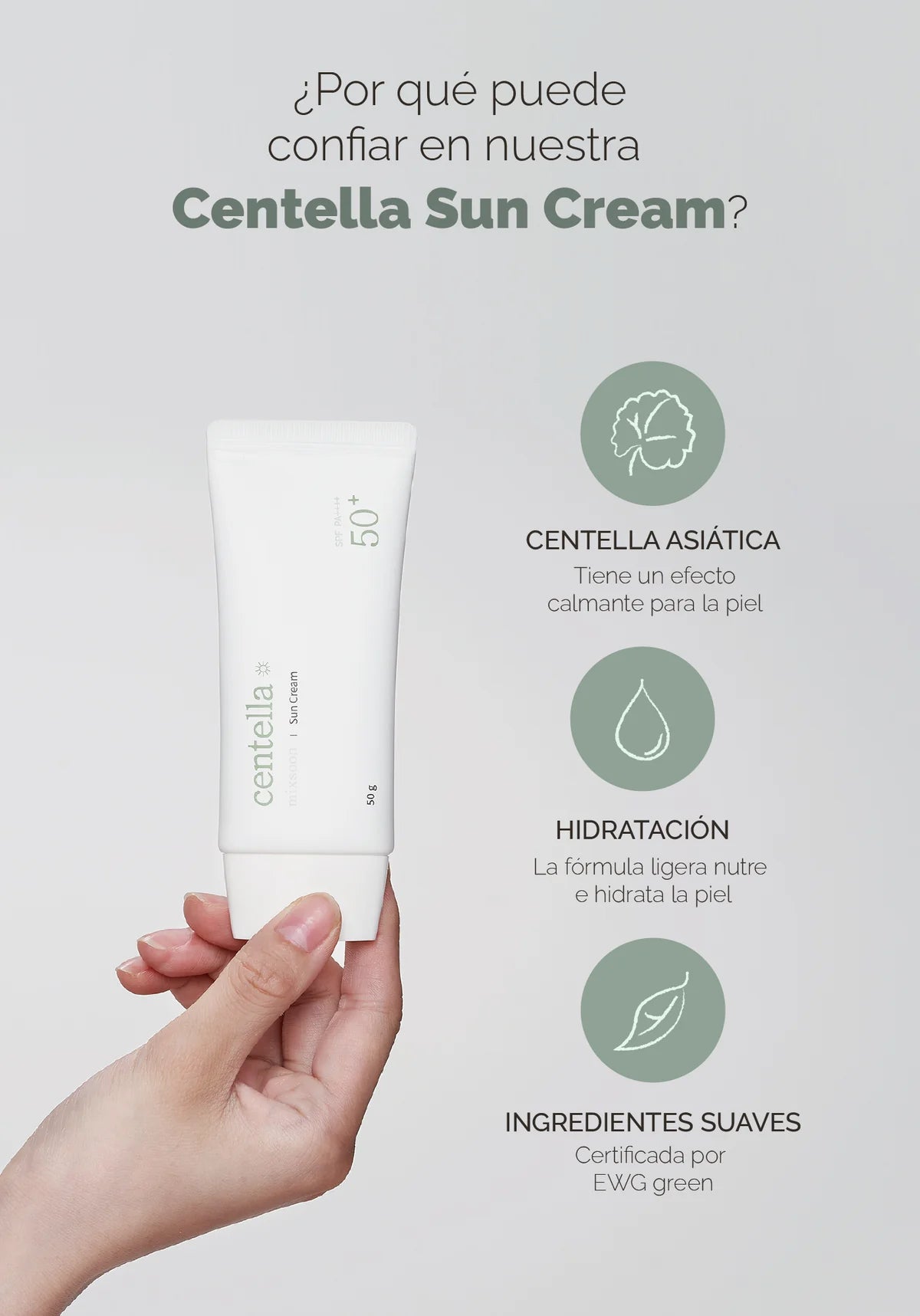 Mixsoon Centella Asiatica Sun Cream
