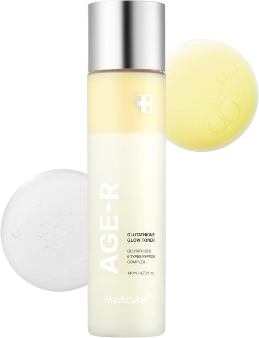 [Tónico glow] Medicube AGE-R Glutathione Glow Toner 140ml