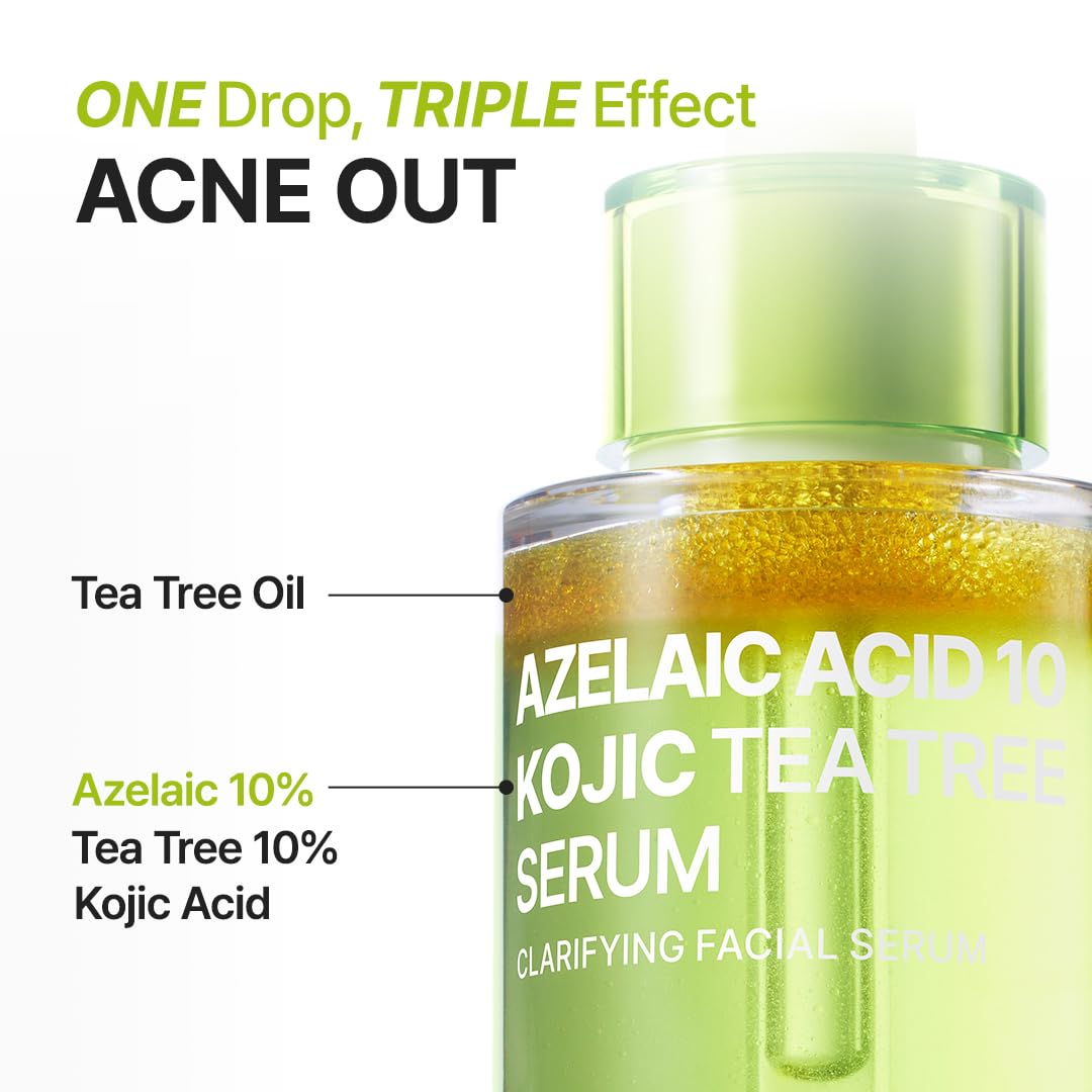 PURITO Suero de árbol de té kójico de ácido azelaico 10 30ml
