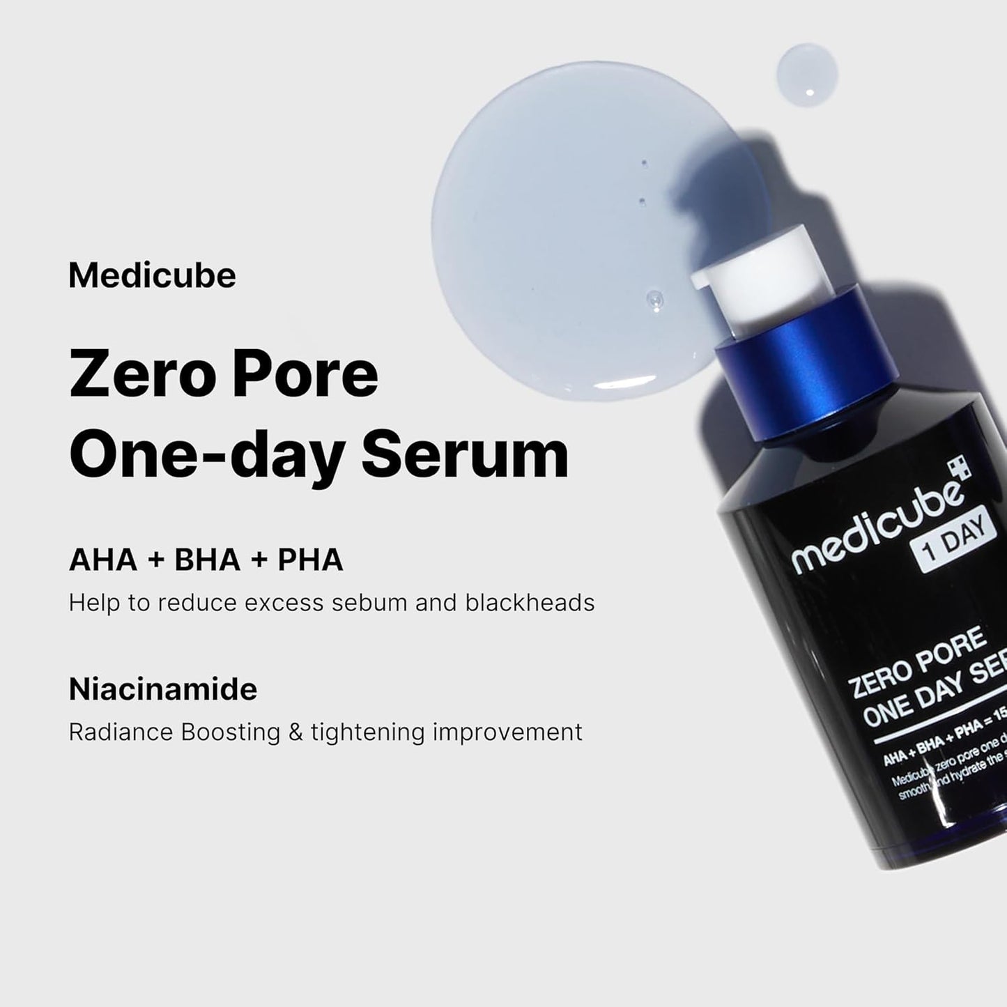 [Sérum cuidado de poros] Medicube Zero Pore One Day Serum 30ml