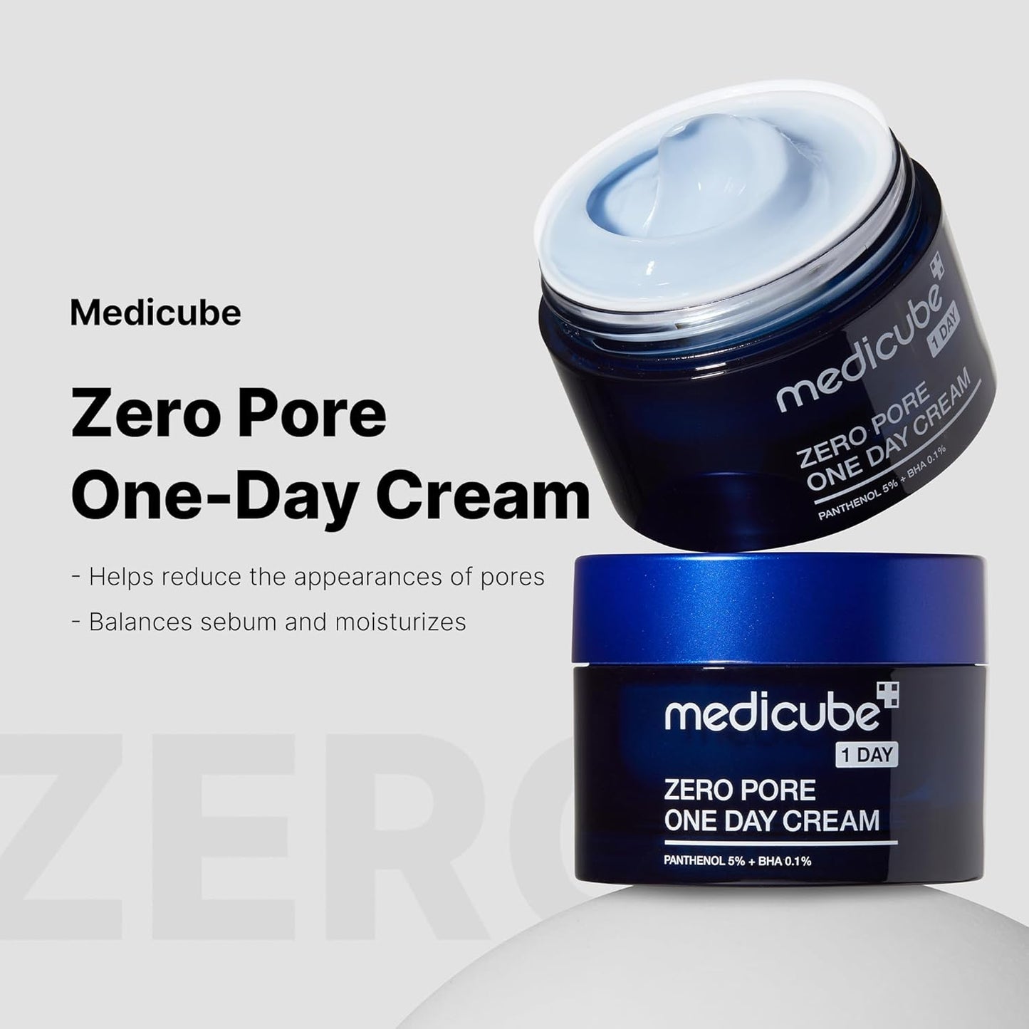 MEDICUBE ZERO PORE ONE DAY CREAM 50ML