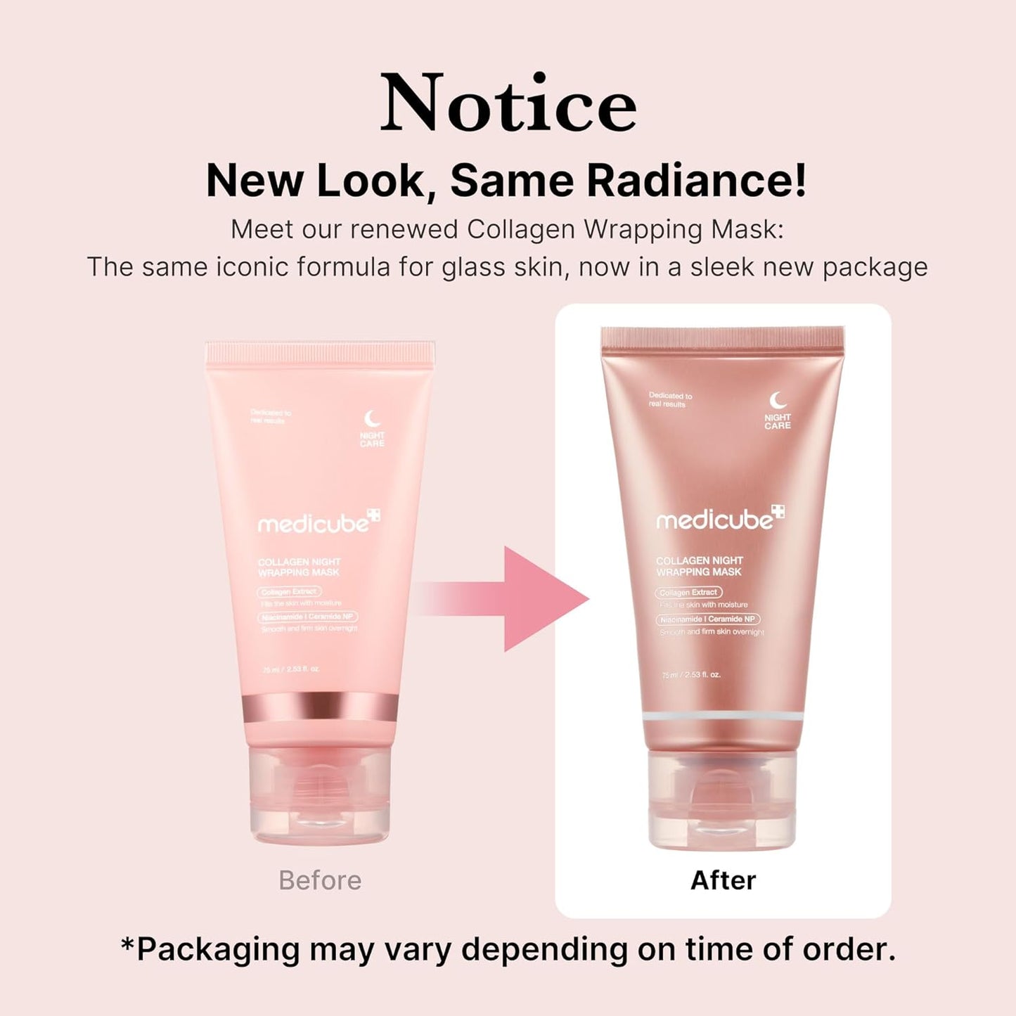 [Mascarilla facial] Medicube Collagen Night Wrapping Mask 75ml
