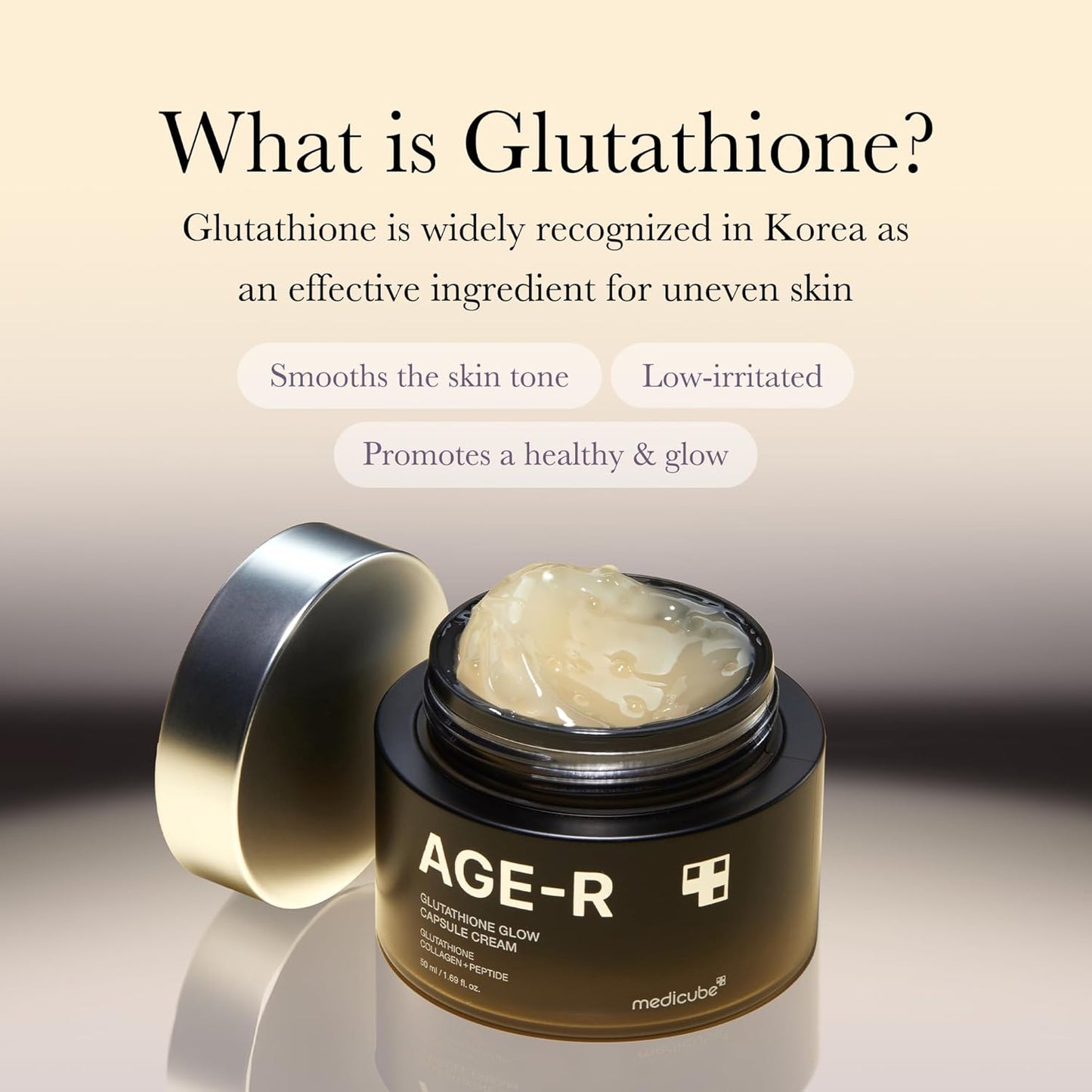 [Crema] Medicube AGE-R Glutathione Glow Capsule Cream 50ml