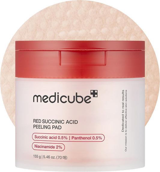 [Almohadillas exfoliantes] Medicube Red Succinic Acid Peeling Pad (70ea)
