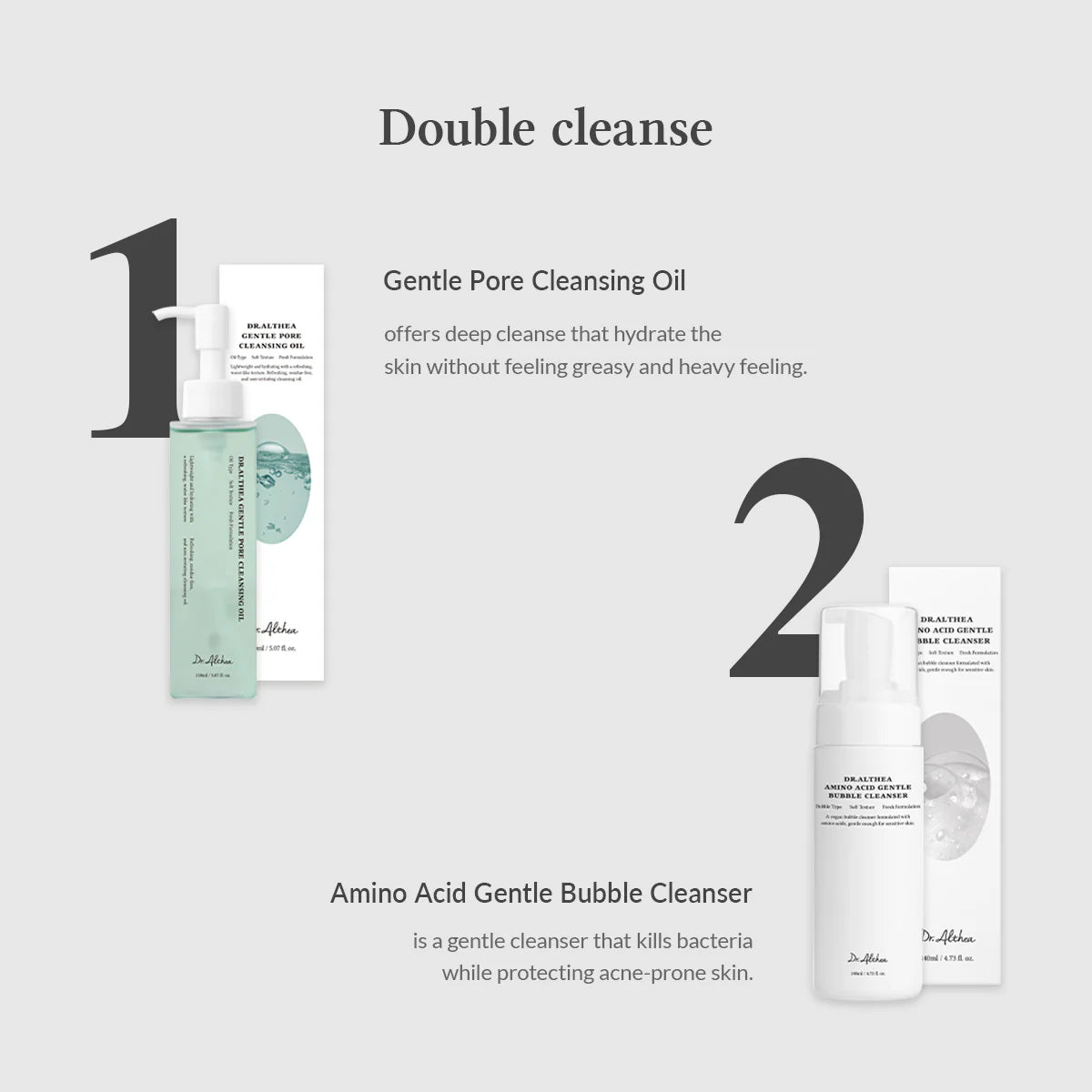 Dr Althea Amino Acid Gentle Bubble Cleanser