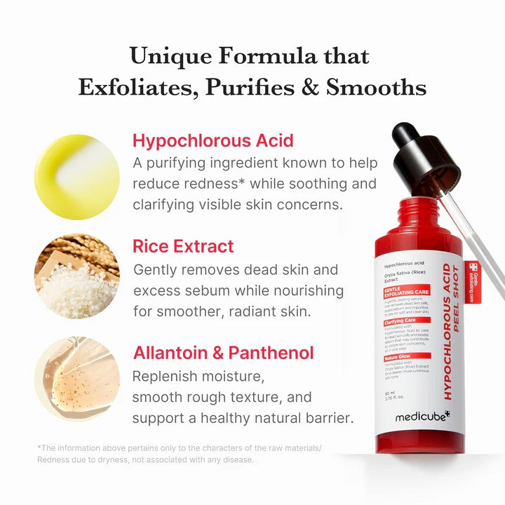 Medicube Hypochlorous Acid Peel Shot 80Ml