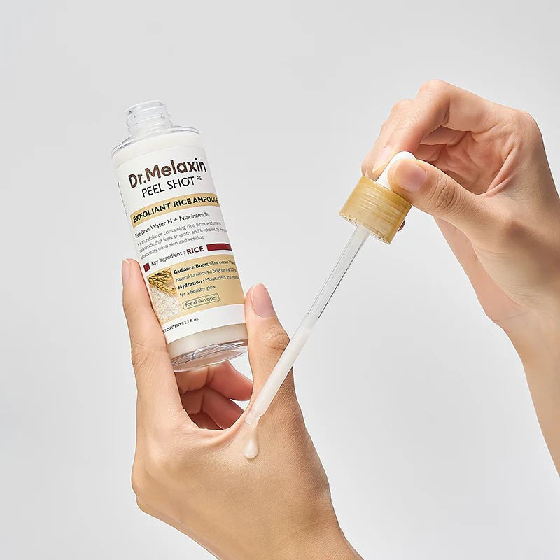Dr Melaxin Peel Shot Exfoliating White Rice Ampoule