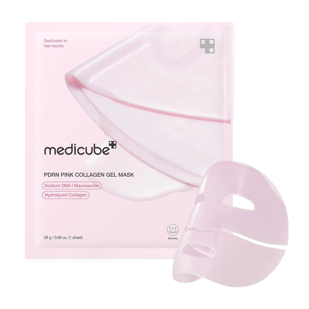 Medicube PDRN Pink Collagen Gel Mask - Contiene 4 unidades