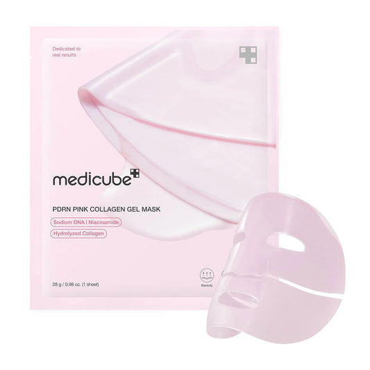 Medicube PDRN Pink Collagen Gel Mask - Contiene 4 unidades