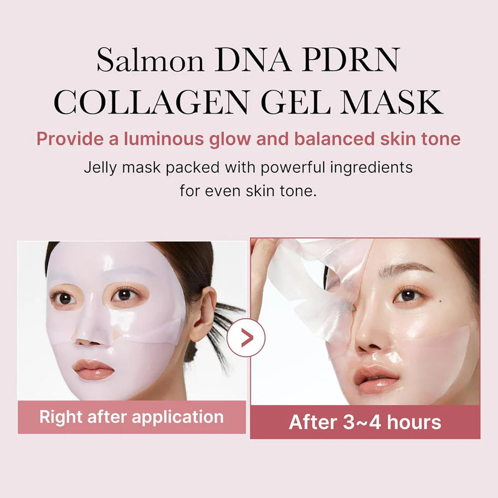 Medicube PDRN Pink Collagen Gel Mask - Contiene 4 unidades