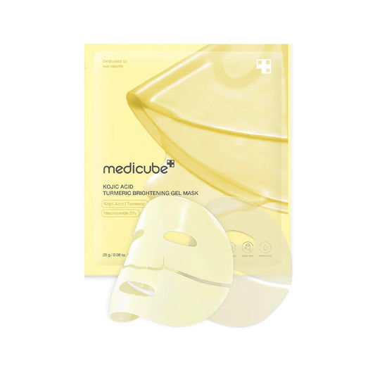 Medicube Kojic Acid Turmeric Brightening Gel Mask( Contiene 4 unidades)