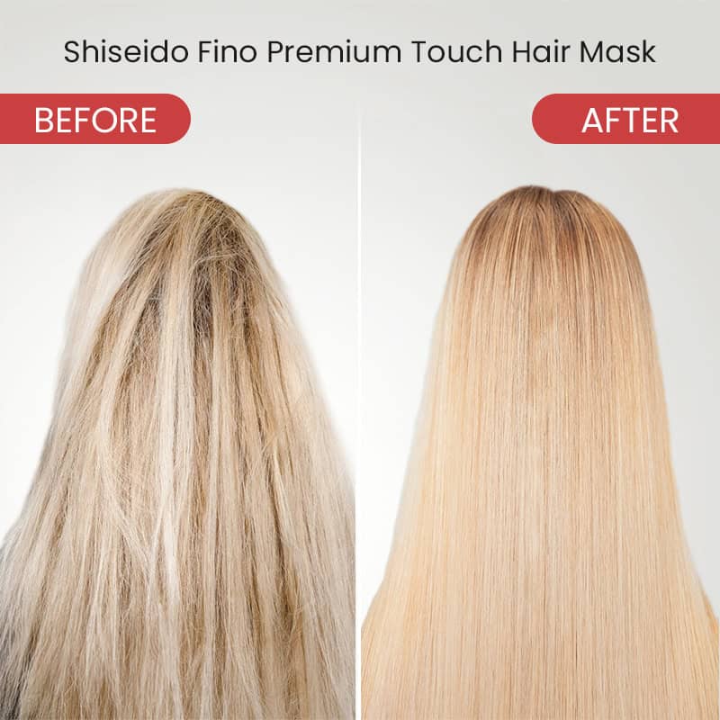 Shiseido fino premium touch máscara para el cabello