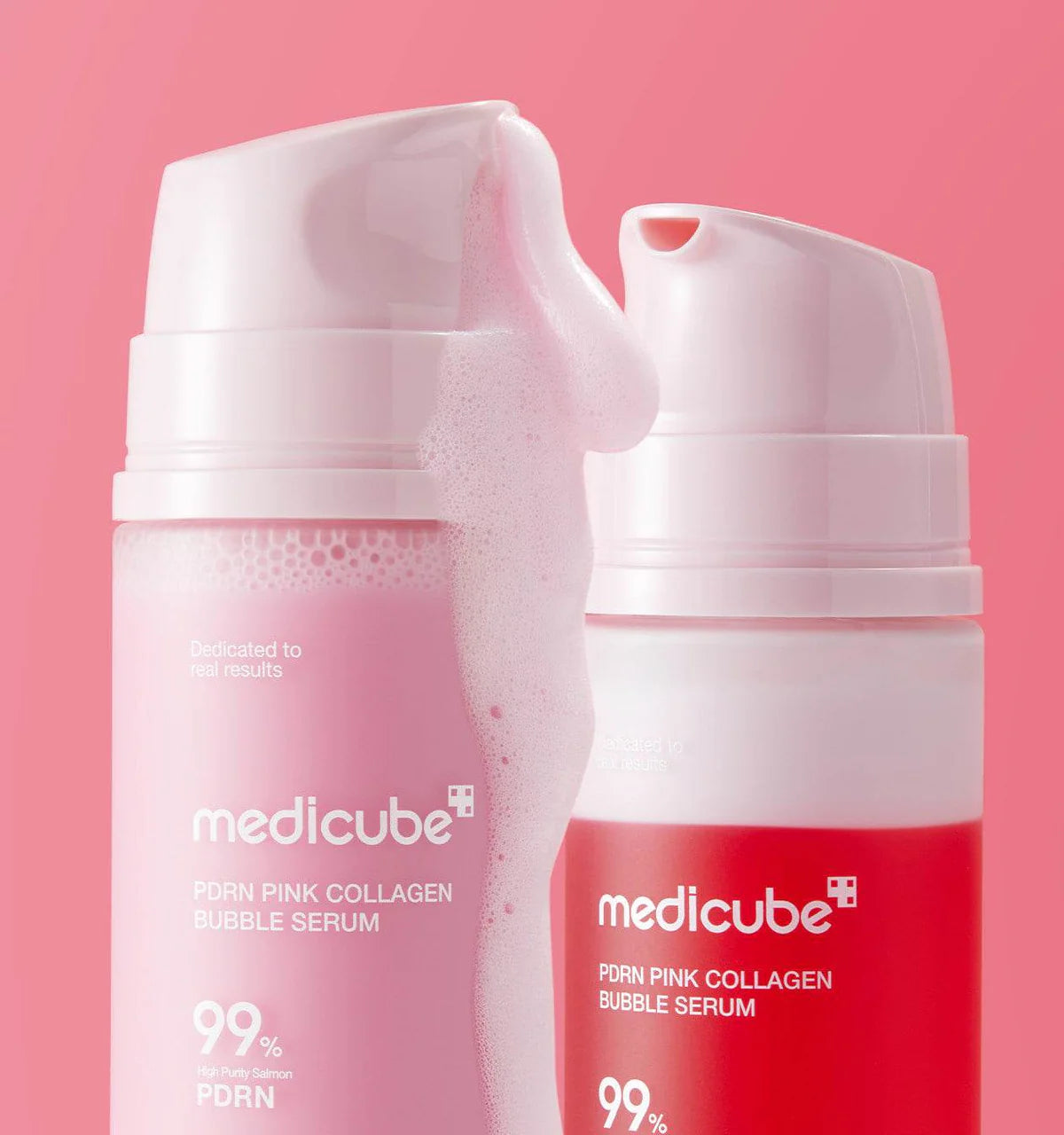 Medicube - Sero de burbujas PDRN Pink Collagen 95ml