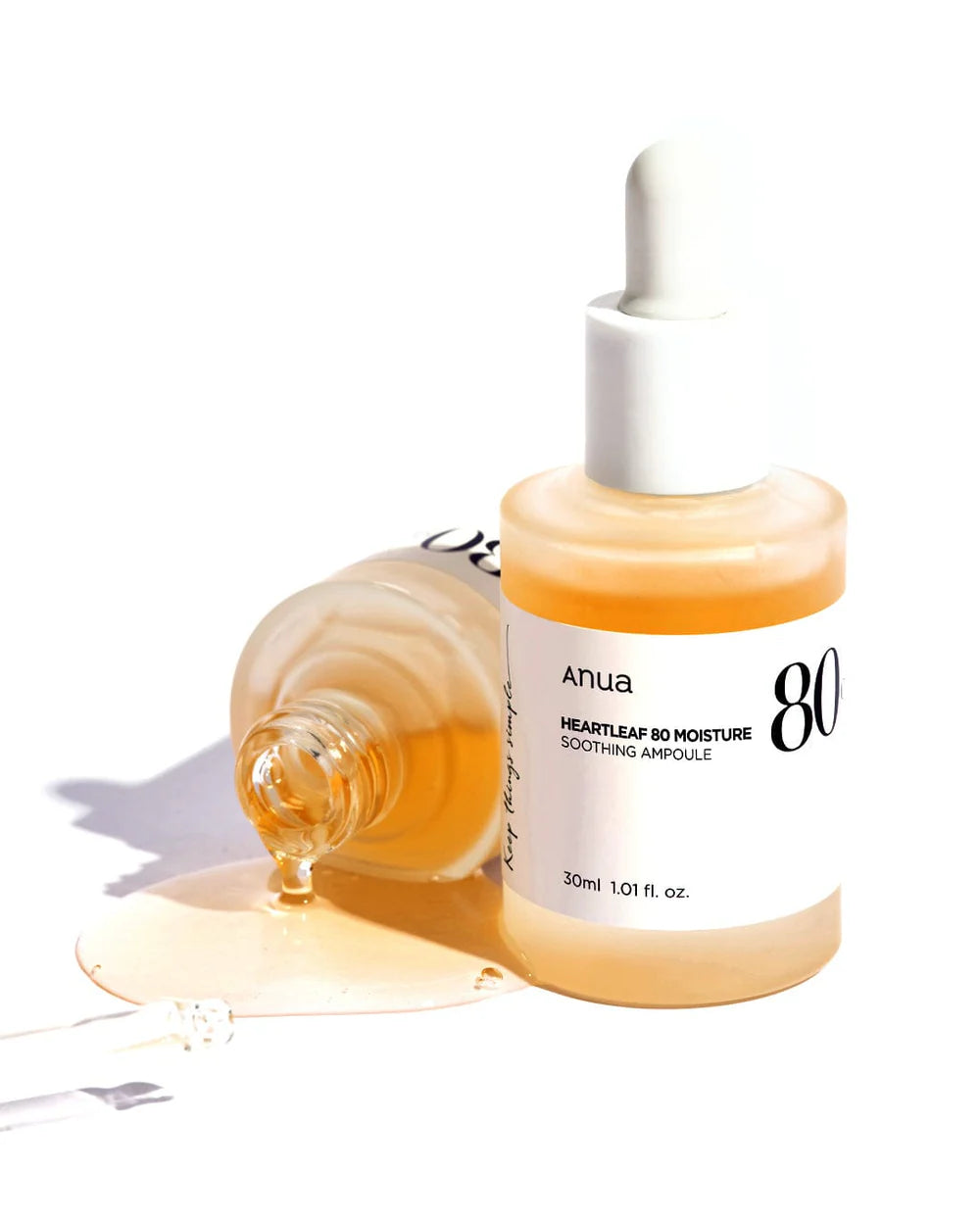 Anua - Ampolla Facial Heartleaf 80% Soothing Ampoule