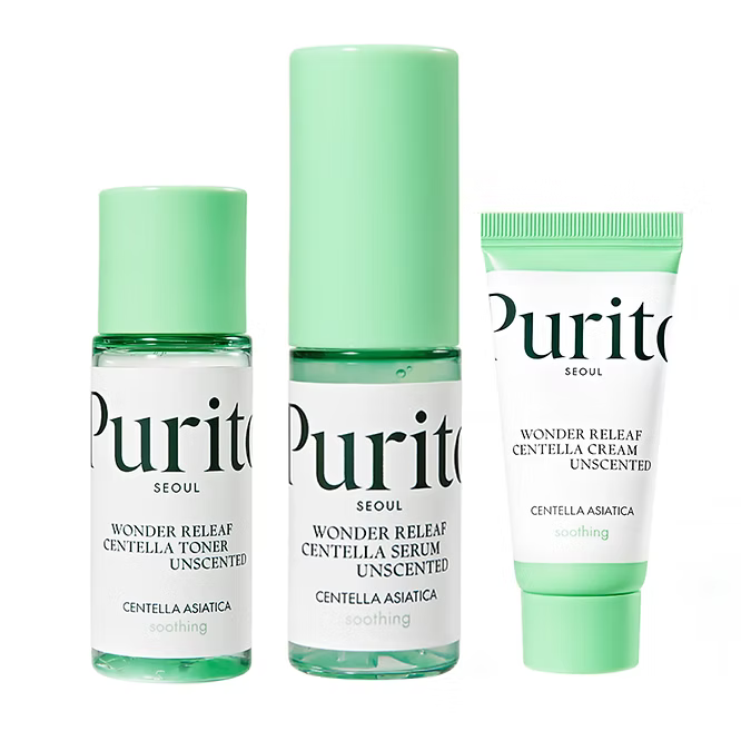 Purito SEOUL Wonder Releaf Centella Mini Kit Unscented