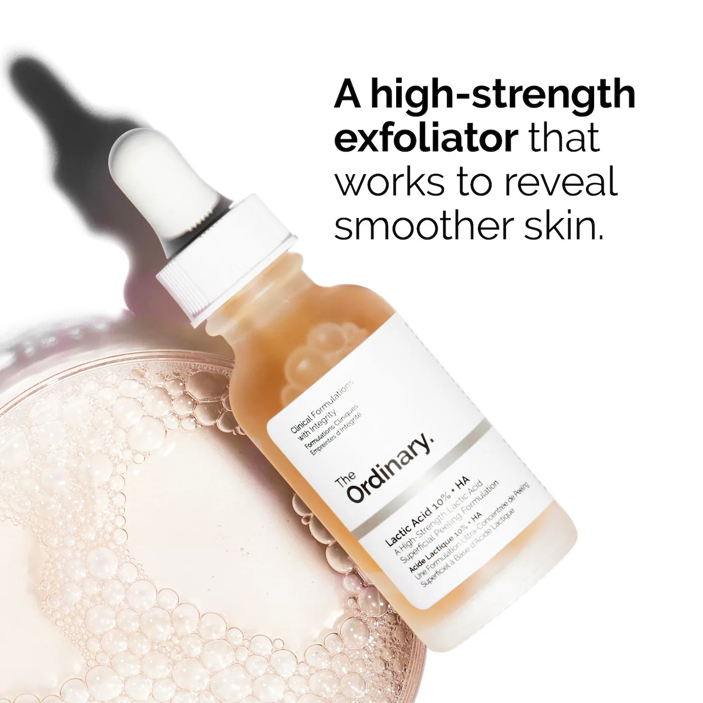 The Ordinary Lactic Acid 10% + HA | Sérum Exfoliante The Ordinary
