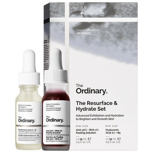 The Ordinary | Set Resurfacing e Hidratación